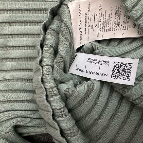 *Like New* Ribbed Knit Mock Neck Dress - Picture 2 of 7